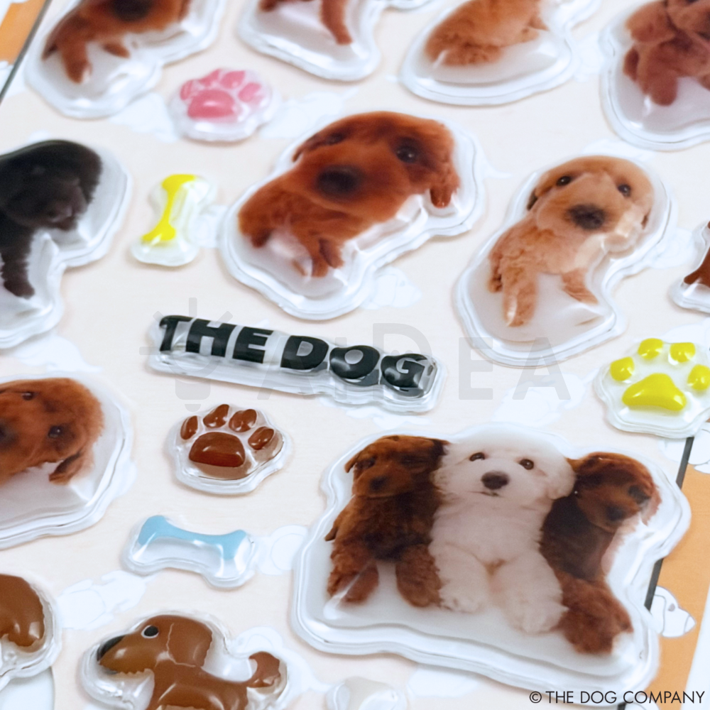 ぷくぷくジェリーシール THE DOG 6種セット