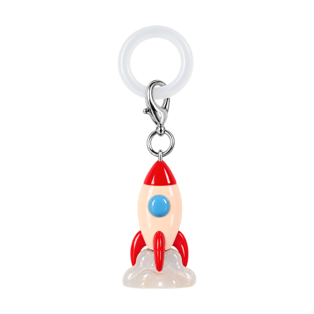 【10月末発売予定】暗闇で光る！マーカーリングキーホルダー　SPACE（全6種）