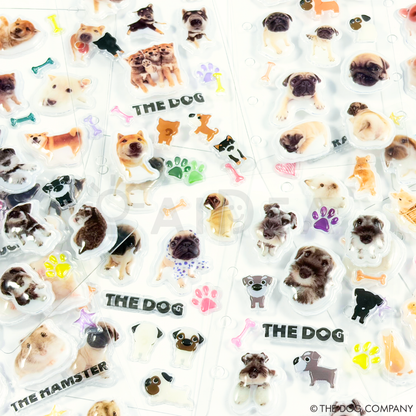 ぷくぷくジェリーシール　THE DOG第２弾　6種セット