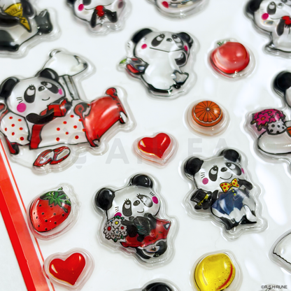 ぷくぷくジェリーシール　内藤ルネ　6種セットA