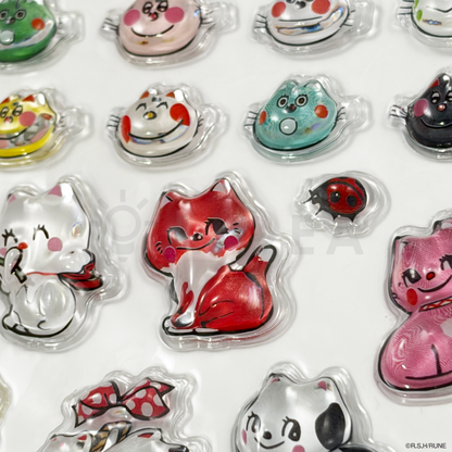 ぷくぷくジェリーシール　内藤ルネ　6種セットA