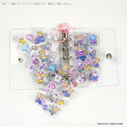 ぷくぷくジェリーシール　きどりっこ　2種セット