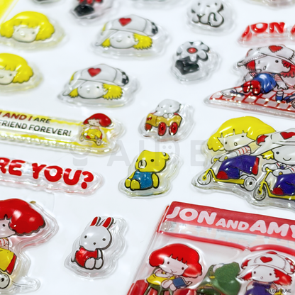 ぷくぷくジェリーシール　内藤ルネ　6種セットA