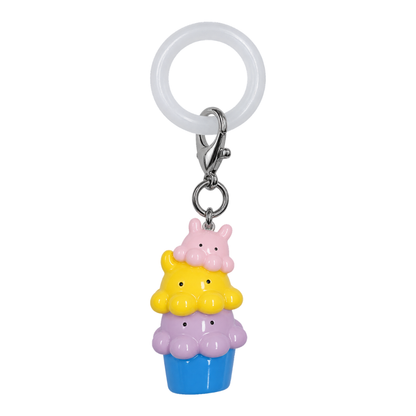 【10月末発売予定】マーカーリングキーホルダー　海のアイス屋さん（全6種）