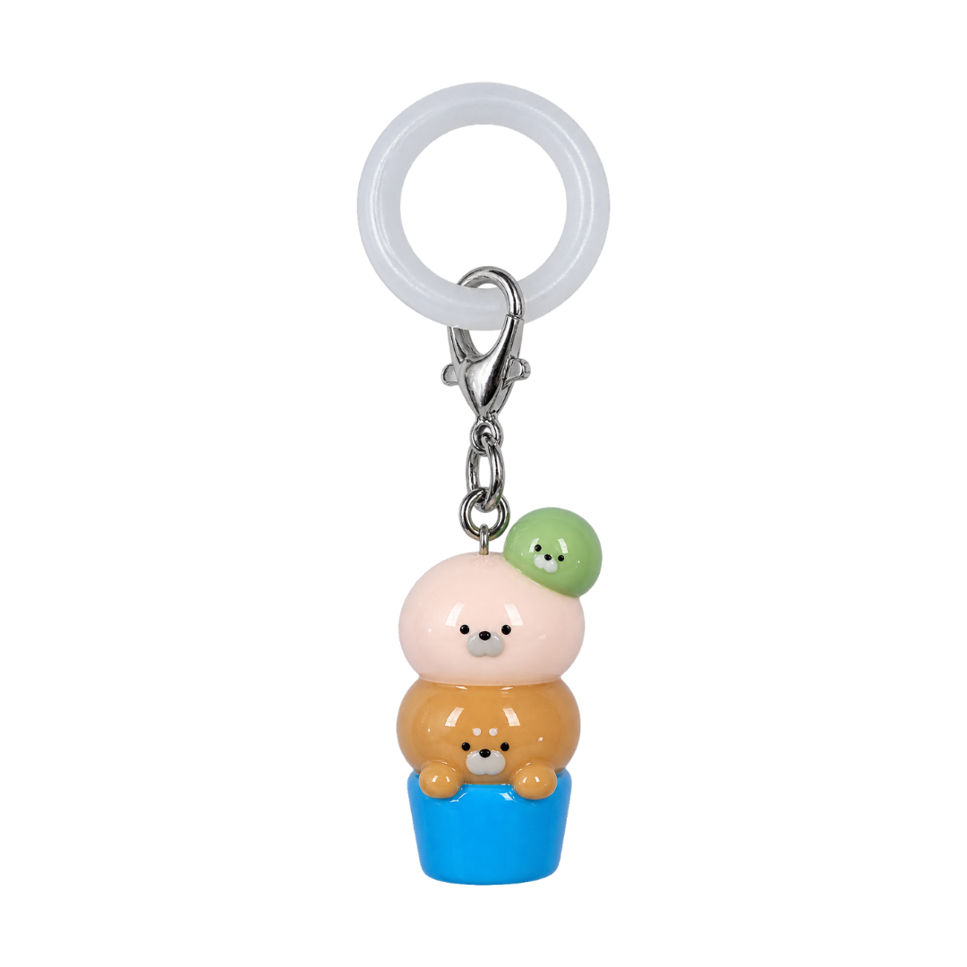 【10月末発売予定】マーカーリングキーホルダー　海のアイス屋さん（全6種）
