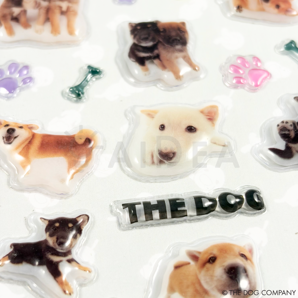 ぷくぷくジェリーシール　THE DOG第２弾　6種セット