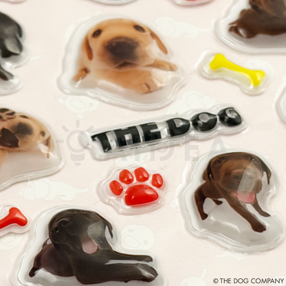 ぷくぷくジェリーシール　THE DOG　6種セット